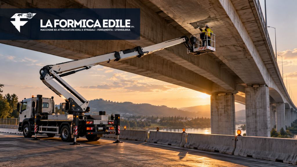 piattaforma per ispezionare ponte
